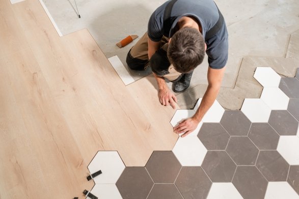 Flooring installation services in Winona